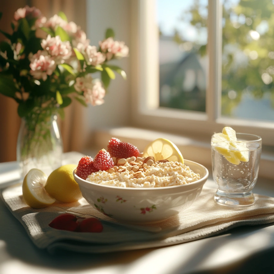 Здоровий сніданок для пенсіонерів